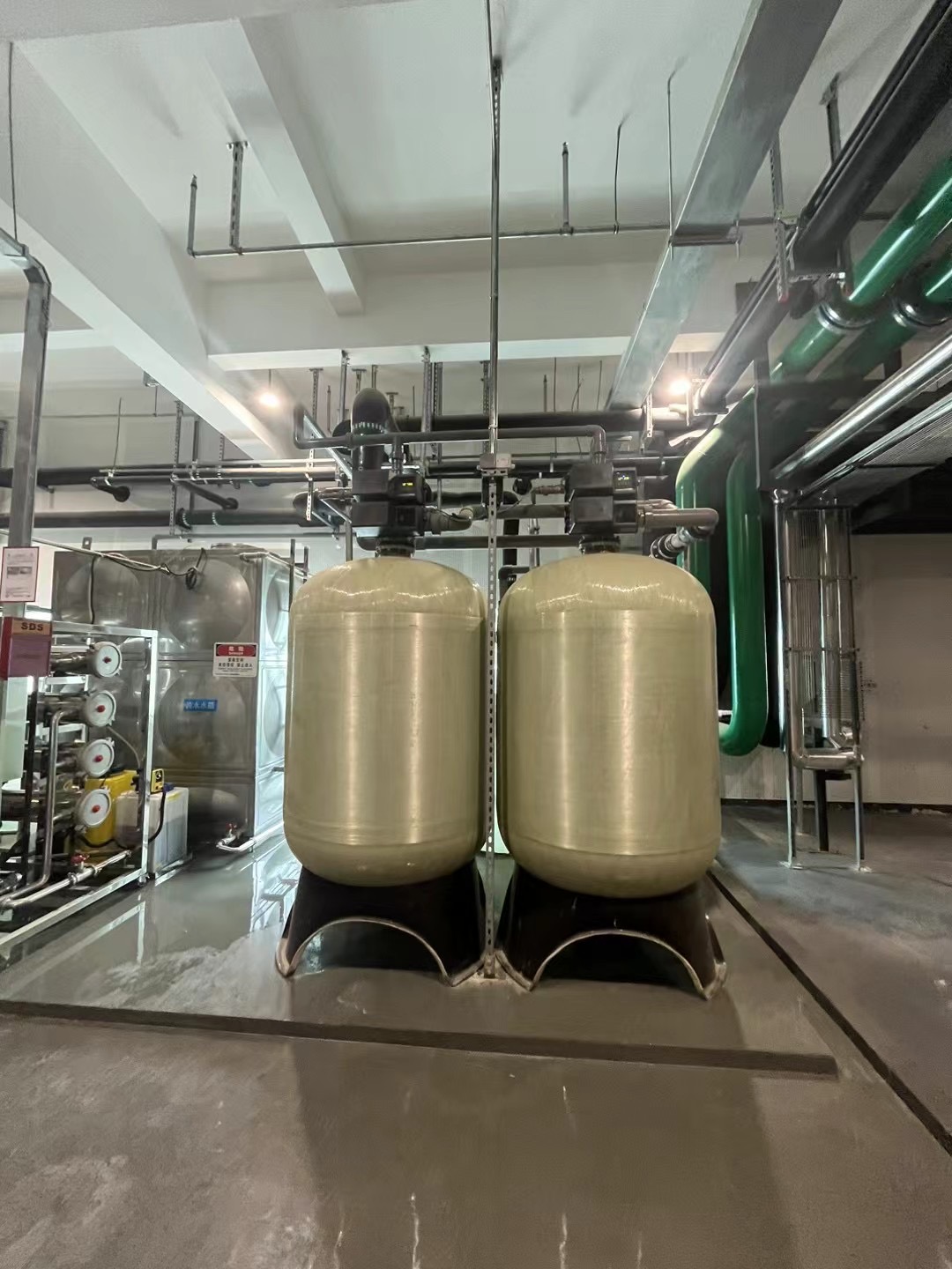 water softener (2) adoucisseur d'eau (2)